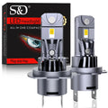 40000LM H7 LED Headlight Bulb Mini Wireless Car Headlamp CSP 130W Auto Diode Lamps H7 Turb