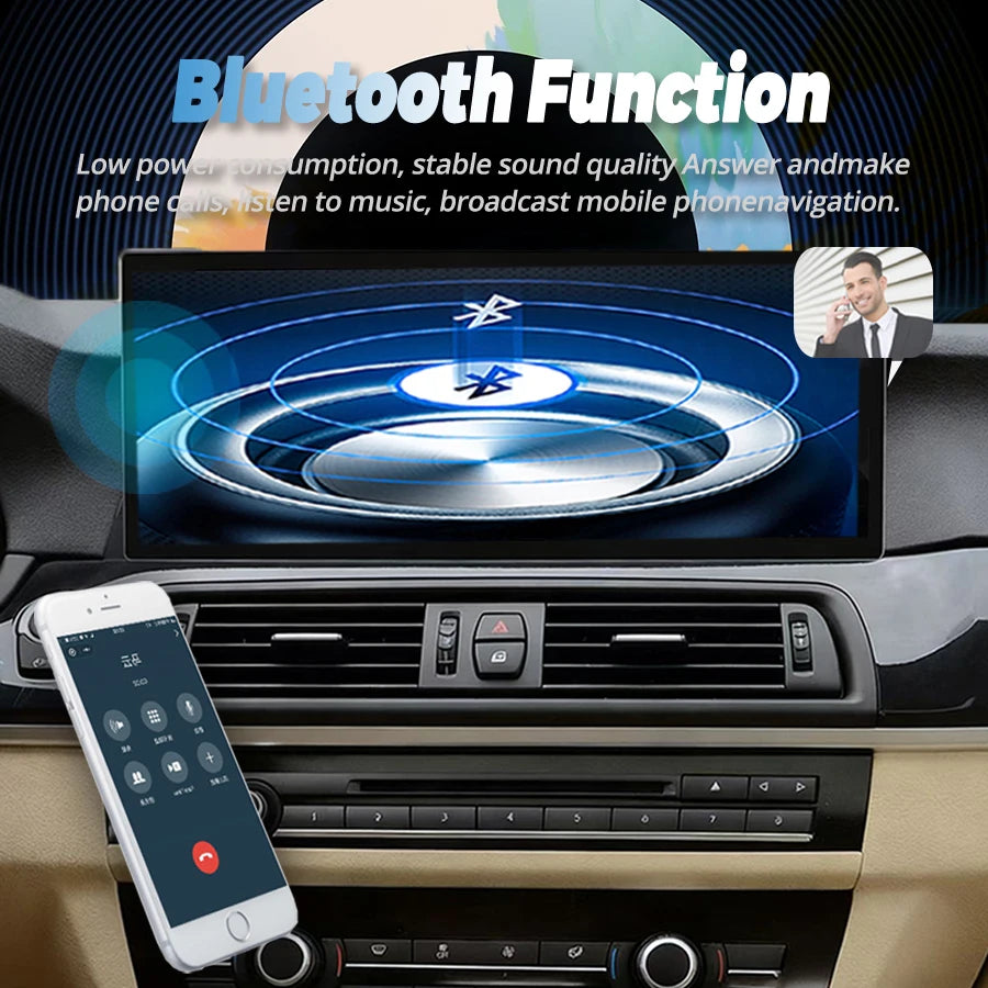 15.8" Android Car Radio For BMW 5 Series F10 F11 2013-2016 AutoRadio Multimedia Player Car