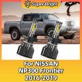 Turbo Car Headlight H4 LED Auto Bulbs 100W 10000LM Light Lamp 6000K 12V Headlamp For NISSA