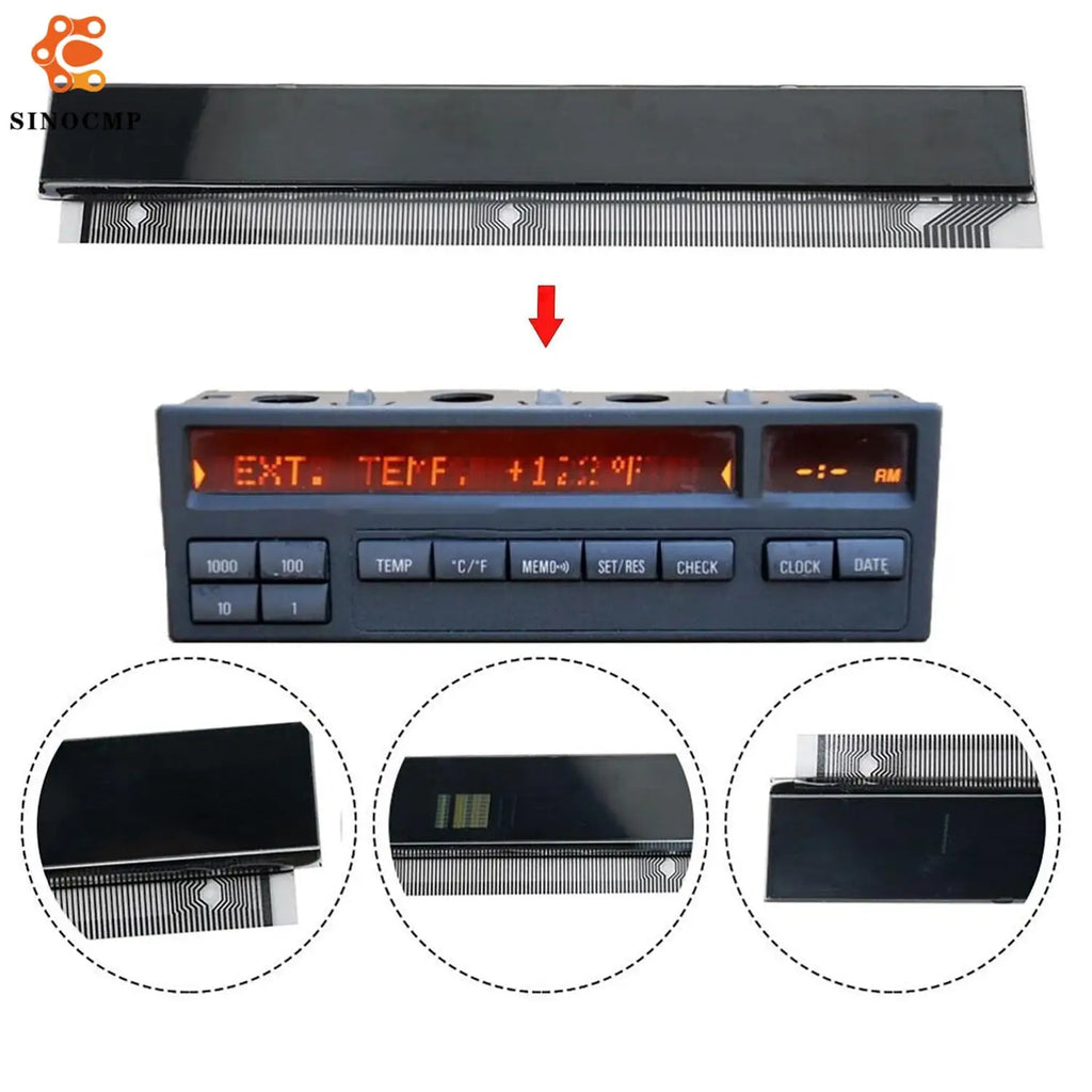 11-Button Computer OBC LCD Display 62136913864 62136913865 62138357666 62136913867 9037923