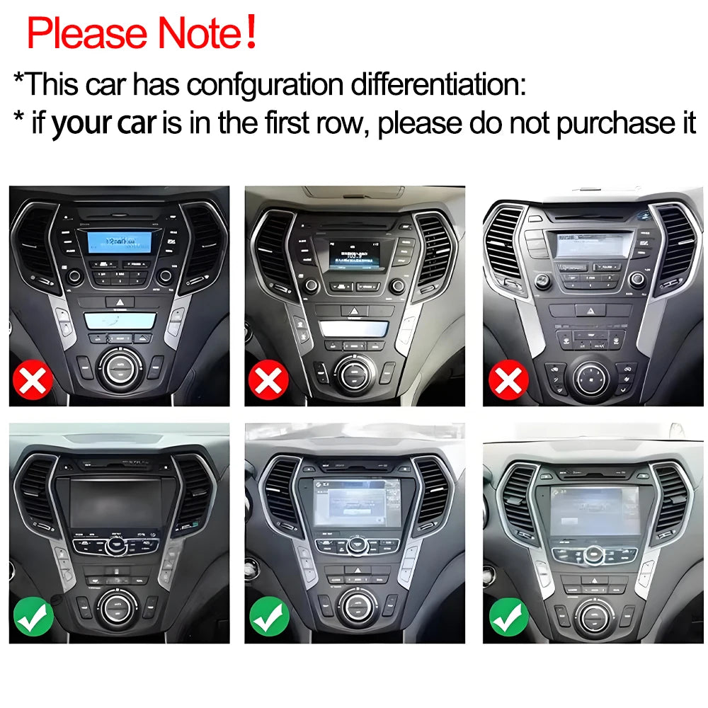 9.7 Inch Android 16 For Hyundai Santafe 2013-2017 Ix45 2013-2017 Car Radio Multimedia Play | AUTOKITSHOP