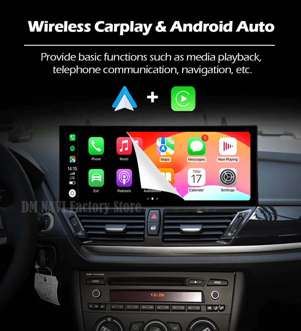 Android OS for BMW X3 G01 X4 G02 2018 - 2020 EVO System Car Radio Video Player Carplay DSP