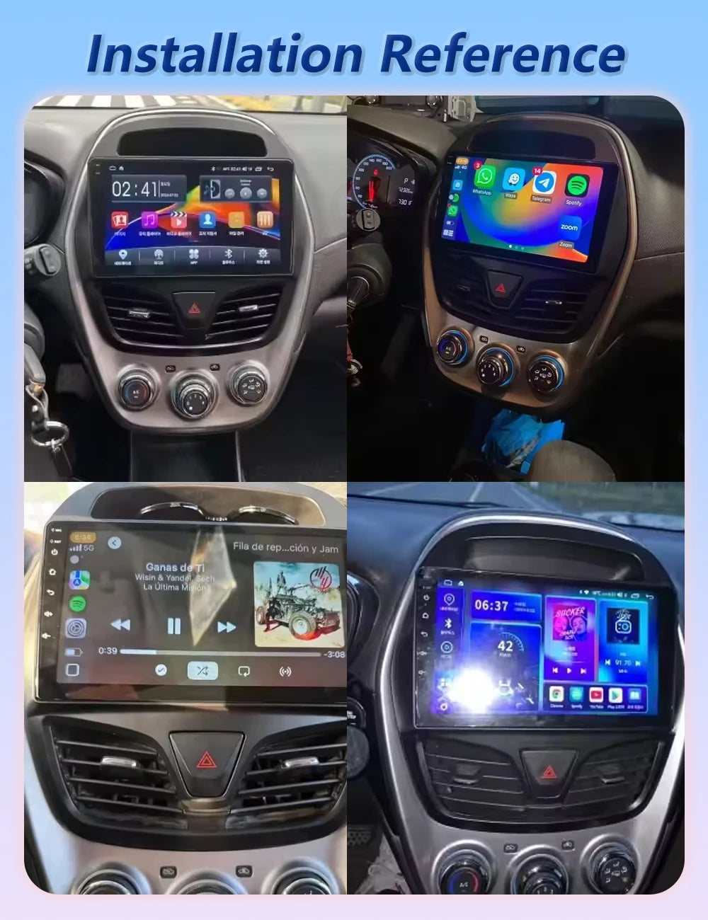 Android 16 Auto Carplay For Chevrolet Spark Beat 2015 2016 2017 - 2020 Car Radio Multimedi | AUTOKITSHOP