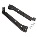 Motorcycle Black Saddlebag Rail Support Brackets For Harley Touring FLT FLHT Street Glide Road K - Automotive LED Light