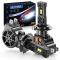 BEVINSEE 100W H7 LED Car Headlight Bulbs H11 Auto LED Lamps Fog Lights High Power 6000K Wh