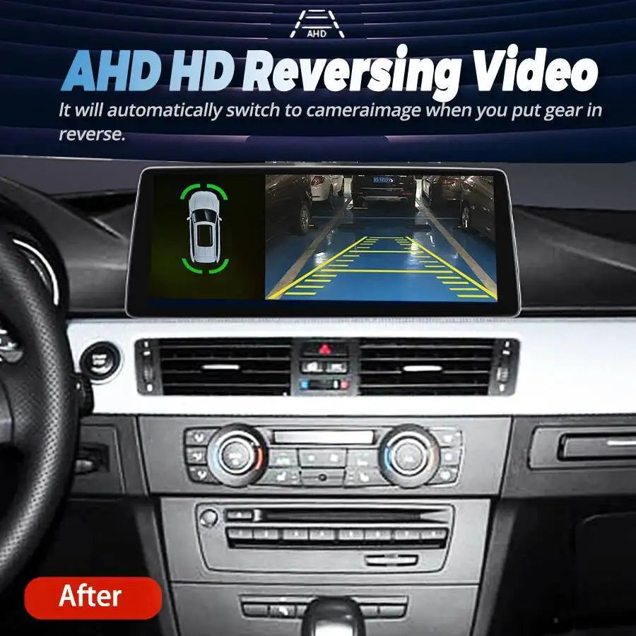 Navirider Stereo 12.8inch Android 14 DSP Carplay DSP AHD Screen For BMW 3 Series E92 2006-