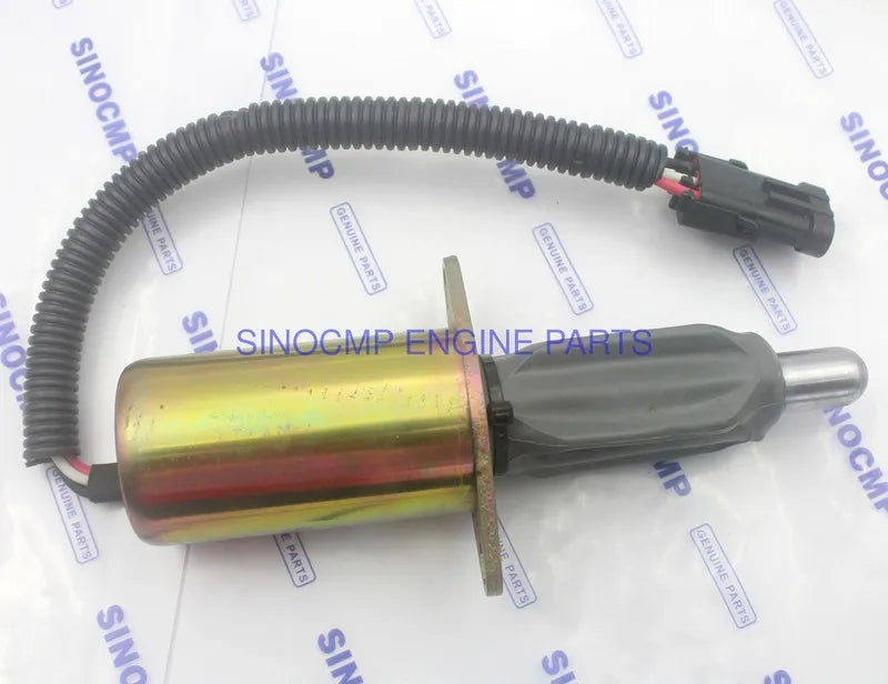 Fuel Stop Solenoid 3921980 3918601 P613-A42V24 For Cummins 6CT/6CTA 8.3 with 3 Months Warr
