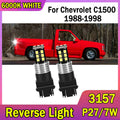 6000K White Reverse Light T25 3157 P27/7W 12V For Chevrolet C1500 1988 1989 1990 1991 1992