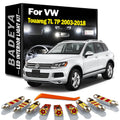 LED Interior Dome Map Light Kit Accessories For VW Volkswagen Touareg 7L 7P 2003- 2013 201