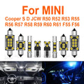 LED Interior Light Kit for MINI Clubman Countryman Paceman Cooper S JCW R50 R52 R53 R55 R56 R57 R58 R59 R60 R61 F55 C...
