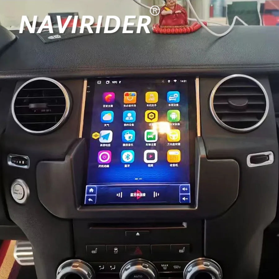 10.4inch Android 15 Car Radio For Land Rover Discovery 4 LR4 2009-2016 GPS Navigation Car  | AUTOKITSHOP