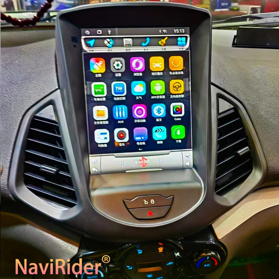 Car GPS Android Auto Carplay 10.4inch Car Radio HU Navi For Ford Ecosport YiBi 2018 4G Mul