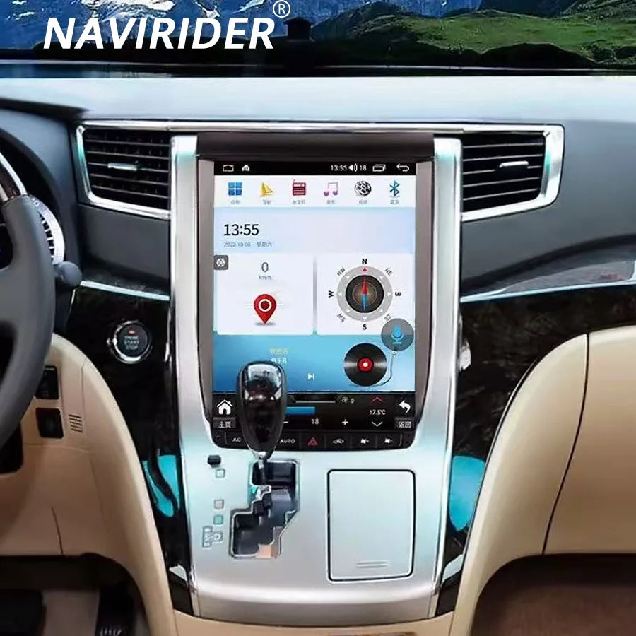 Android Screen Car Radio For TOYOTA Alphard 20 Series Vellfire 2008 -2014 Autoradio Wirele | AUTOKITSHOP