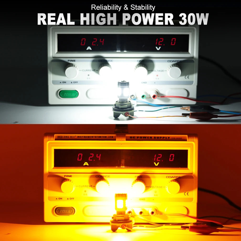 Canbus 1156 BA15S P21W BAU15S PY21W T20 W21W 7440 T25 3156 P27W Led Bulb DRL Running light