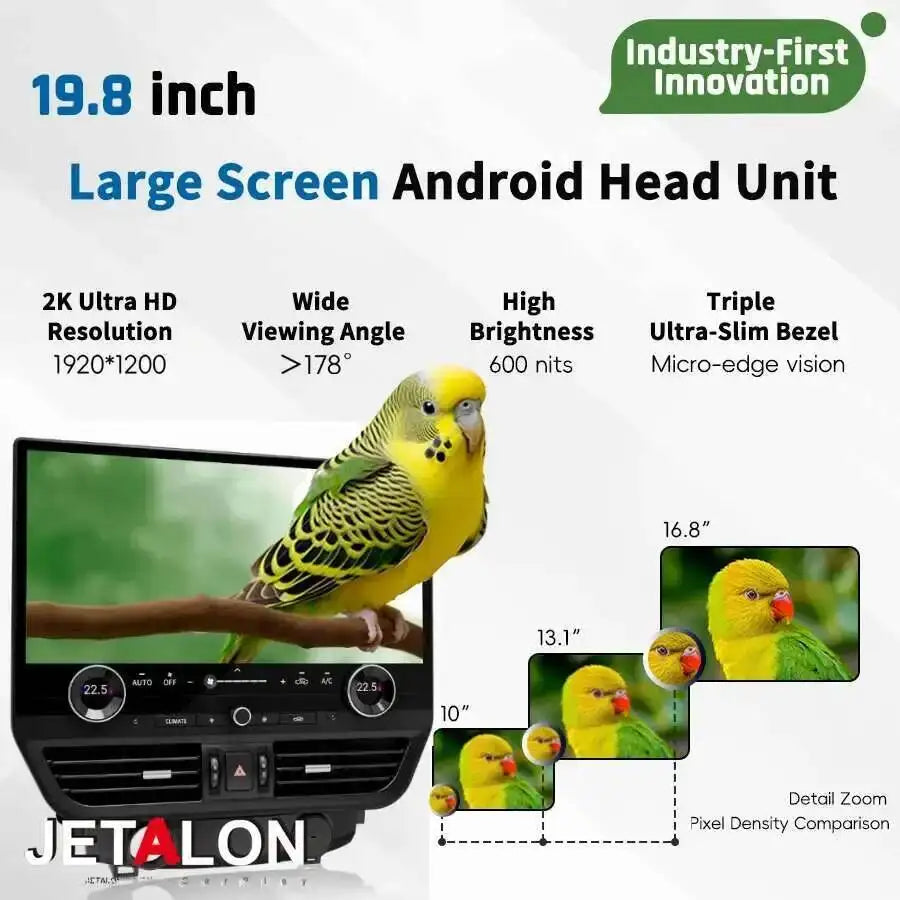 19.8" Touch Screen For Lexus Lx570 Android 13 Car Radio Carplay GPS Video Player Multimedi | AUTOKITSHOP