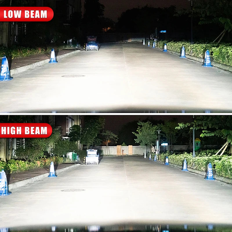 4800W H7 Led Headlights CANBUS H4 H11 H8 9005 9006 9012 Turbo 1:1 Plug&Play 24PCS 5570 CSP