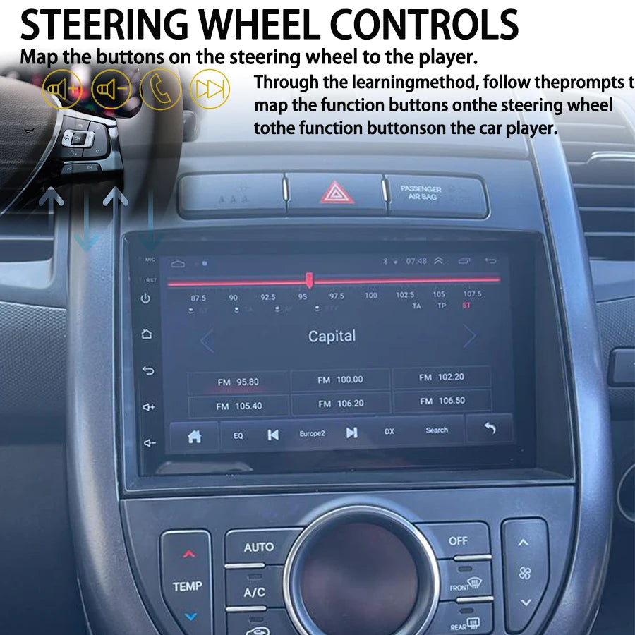 Android For KIA SOUL 2011-2013 Caraply Car Multimedia Player Radio Stereo 4G WIFI BT DSP G