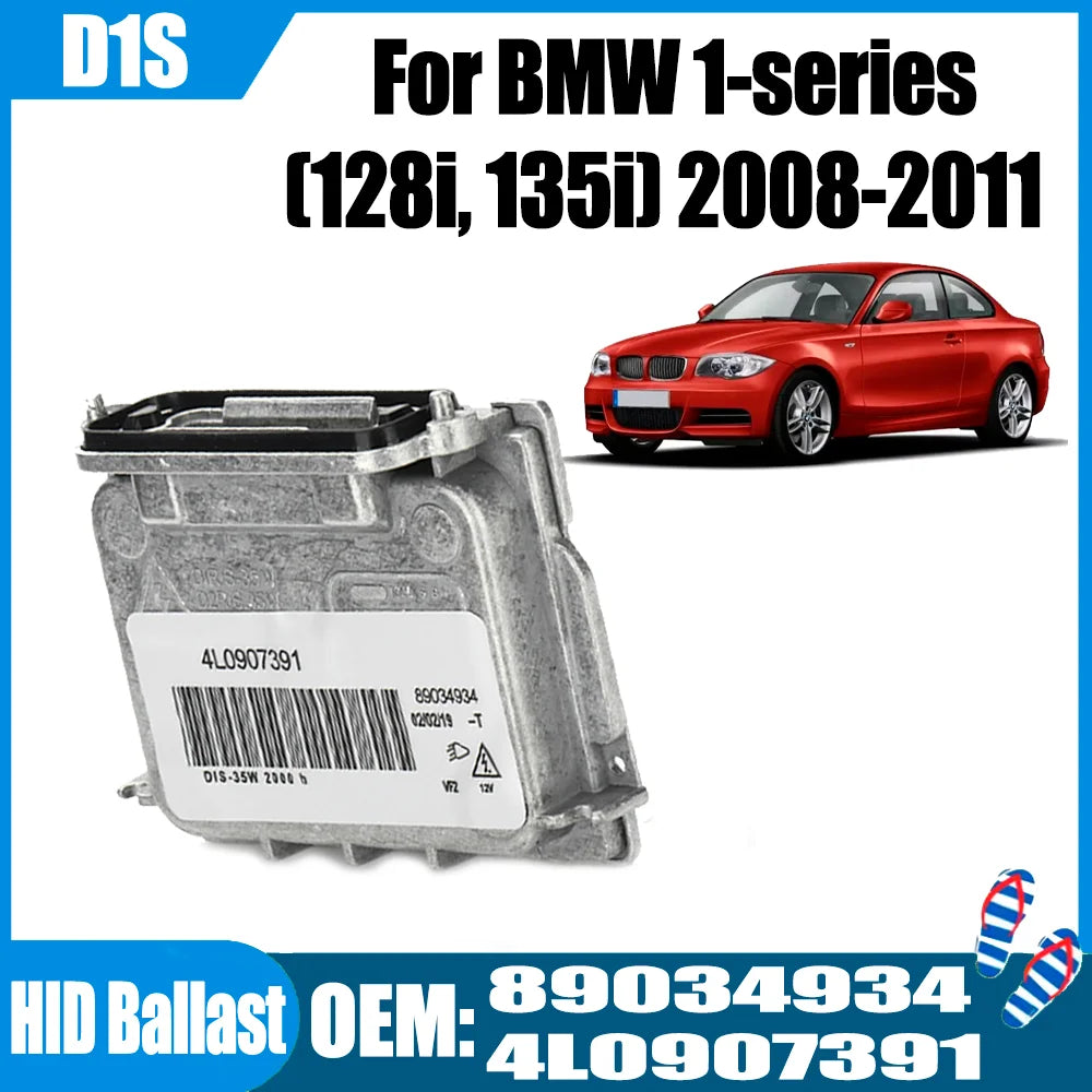 4L0907391 89034934 HID Headlight Ballast Unit Controller Module D1S D1R Xenon For BMW 1-se