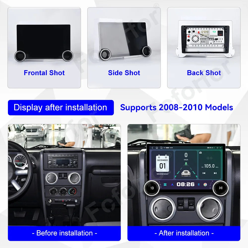 Supreme Large HD Touch Display Android 15 11.5 Inch Wireless CarPlay GPS Navigation Stereo