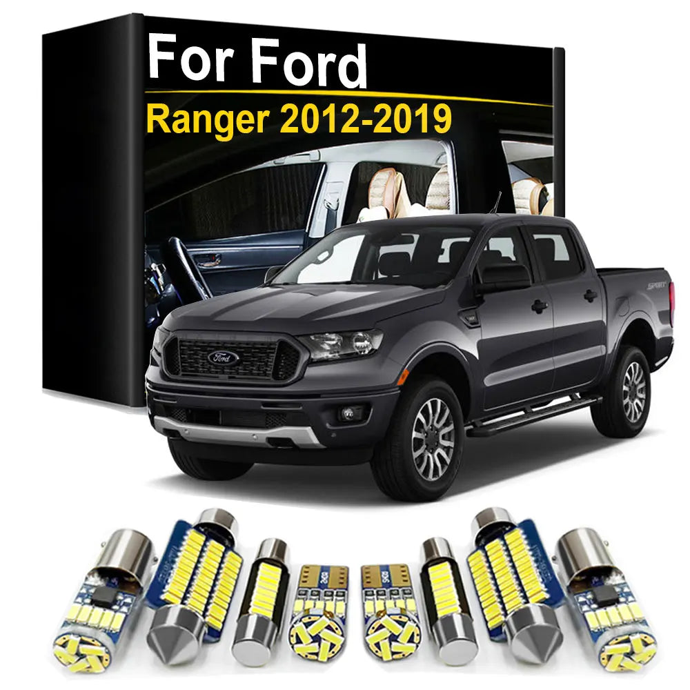 7-Piece LED Interior Light Kit for Ford Ranger - Canbus Error-Free Bulbs | AUTOKITSHOP