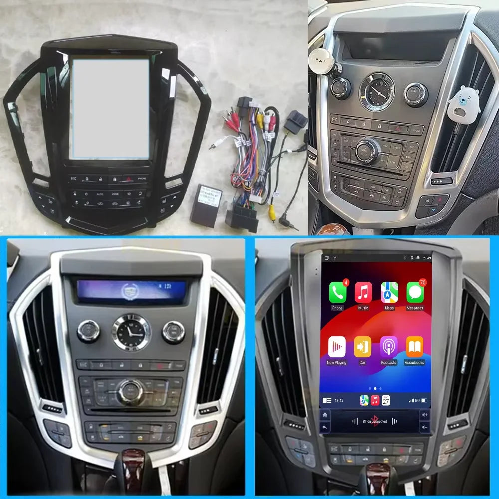Android 16 Auto Car Radio For Cadillac SRX 2009 2010 2011 2012 Carplay Multimedia Video Pl | AUTOKITSHOP