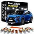8-Piece LED Interior Light Kit for Lexus NX NX200 NX200t NX300h - Canbus Error-Free Bulbs | AUTOKITSHOP