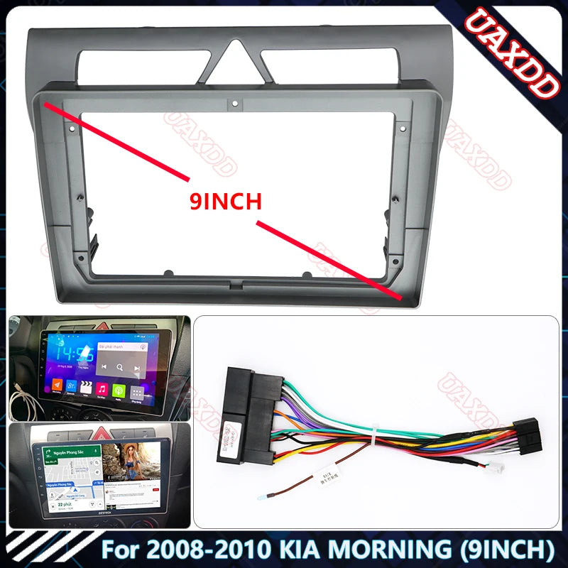 For 2008-2010 KIA MORNING 9INCH Car Radio Android Stereo Audio Screen Multimedia Video Pla
