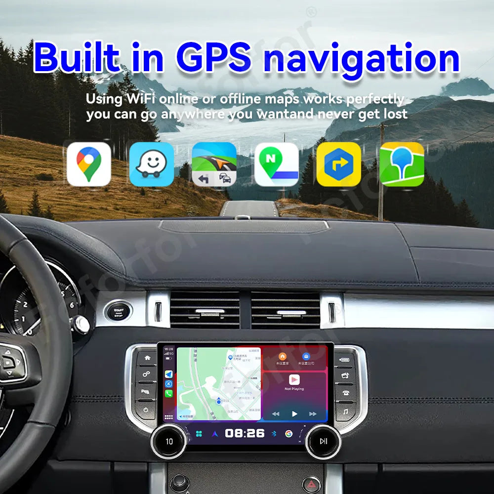 Premium Stylish Sleek 11.5 Inch Android 15 Ultra Large HD Touch GPS Multimedia Head Unit F