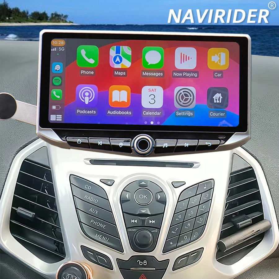 10.88inch Car Radio For Ford EcoSport 2014-2018 CarPlay Android Auto GPS Multimedia Video