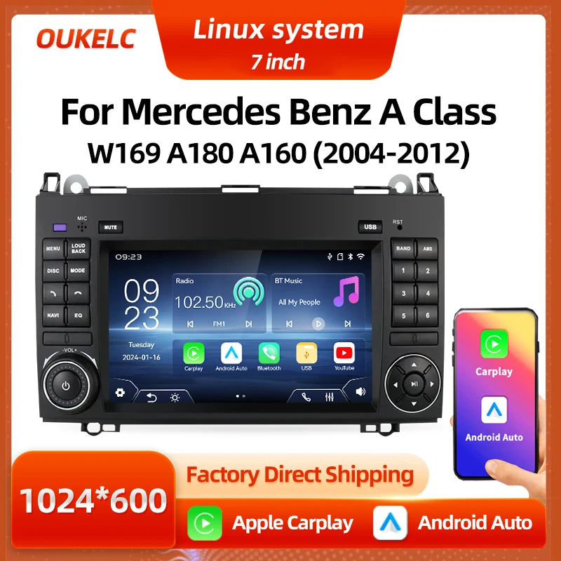 LED Interior Light Kit for Mercedes AClass W169 A180 - Canbus Error-Free Interior Bulbs