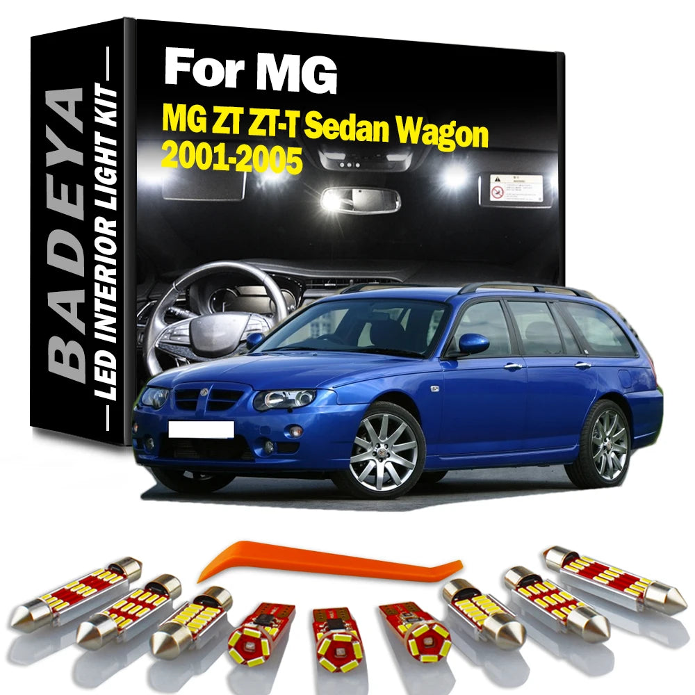13-Piece LED Interior Light Kit for MG - Canbus Error-Free Interior Bulbs