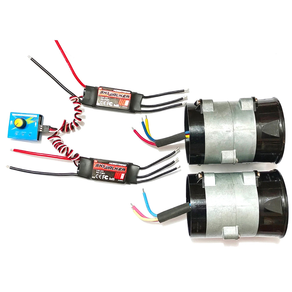 Powerful 500W twin turbine fan turbo with DC12V 40A Supercharger manual controller
