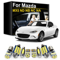 LED Interior Light Kit for Mazda MX5 MX 5 ND NB NC NA Miata MK 1 2 3 - Canbus Error-Free Bulbs | AUTOKITSHOP