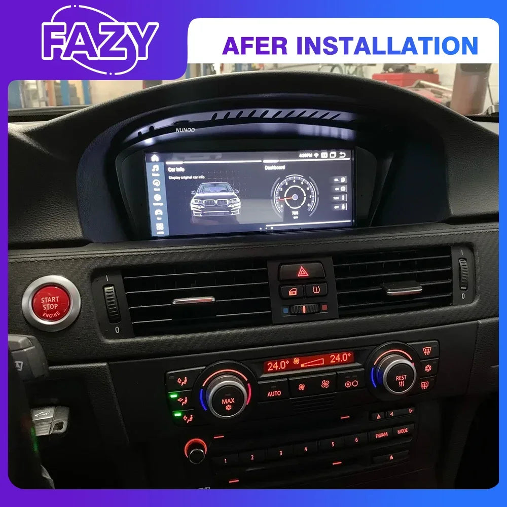 Wireless Carplay Screen For BMW 3 5 Series E90 E91 E92 E93 E60 E61 2005-2012 Car Multimedi