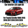 LED Interior Light Kit for Toyota Corolla 1988- 2017 - Canbus Dome Map Door Trunk Bulbs | AUTOKITSHOP