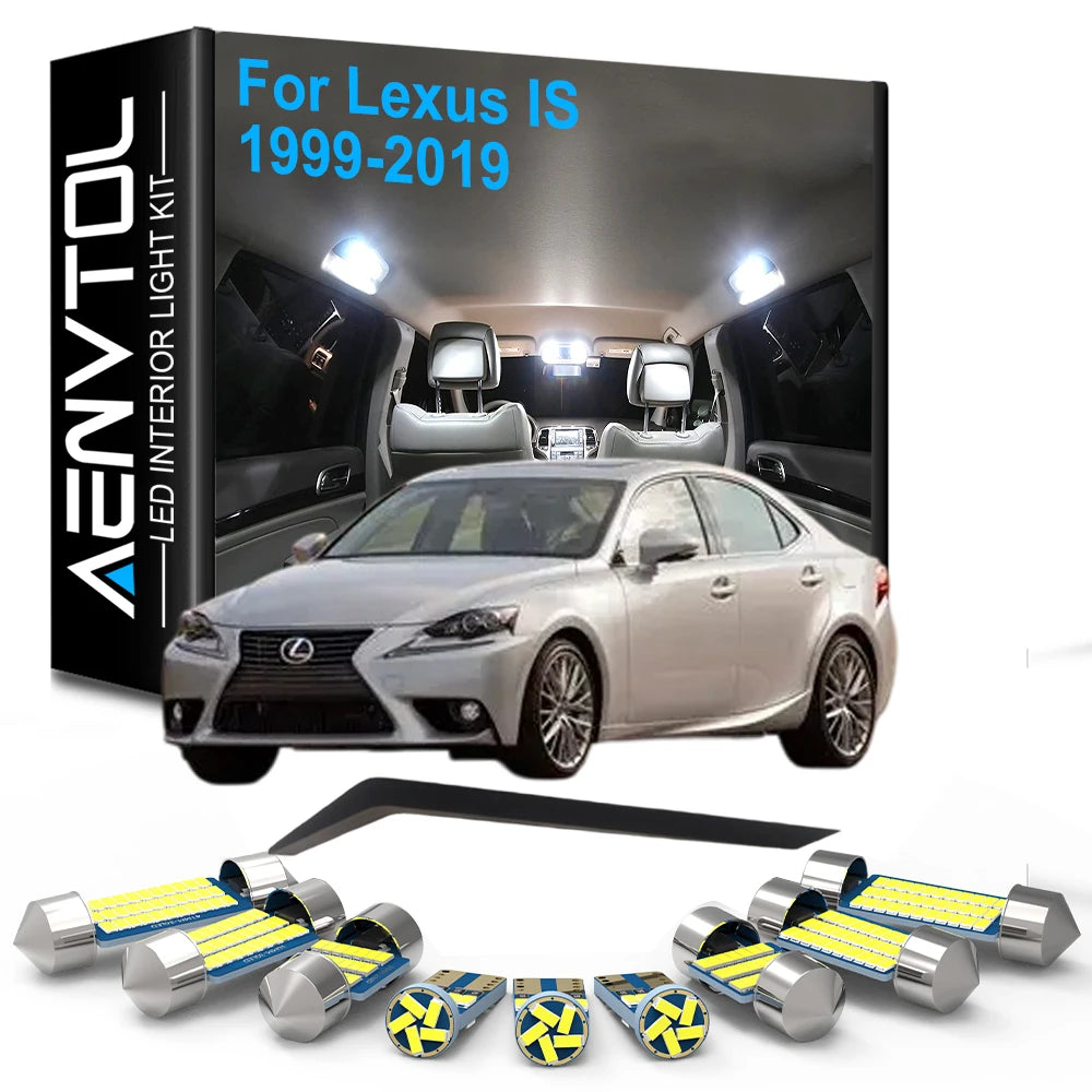 Car Interior LED Lights Canbus for Lexus IS MK1 MK2 MK3 IS200 IS250 IS300 IS350 IS300h IS2