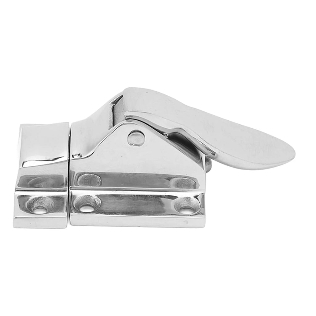 2Pcs Marine Grade Door Latch 48×38mm 316 Stainless Steel Cabinet Door Lockable Latch Clamp For B - Automotive LED Light