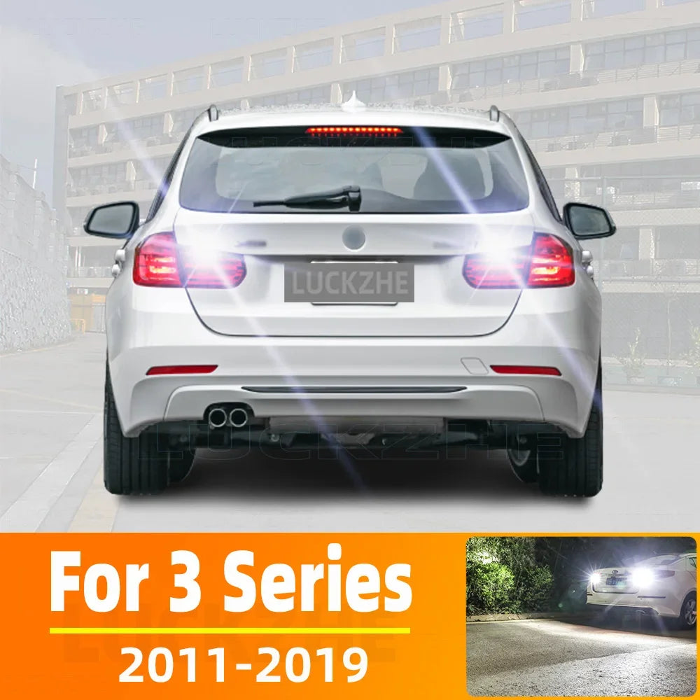 2-Piece LED Interior Light Kit for BMW 3 Series F34 F31 F30 F80 Accessories 2011-2019 - Canbus Dome Map Door Trunk Bu...