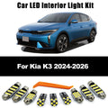 ZITWO 10Pcs Canbus No Error LED Interior Dome Map Trunk Light Kit For Kia K3 2024 2025 2026 Car  - Canbus LED Car Light