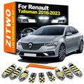 ZITWO 13Pcs For Renault Talisman 2016 2017 2018 2019 2020 2021 2022 2023 LED Interior Light Dome - Canbus LED Car Light