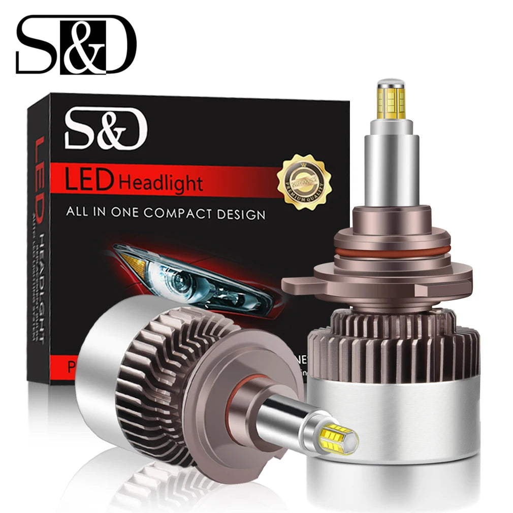 25000LM H7 led Canbus H1 H8 H11 9005 HB3 9006 HB4 9012(HIR2) D1S D2S D3S D4S LED Car Headl