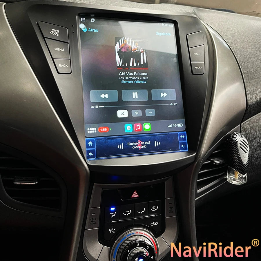 10.4'' Navi GPS Android 15 Screen Car Radio For Hyundai ELANTRA 2011-2012 Multimedia Playe