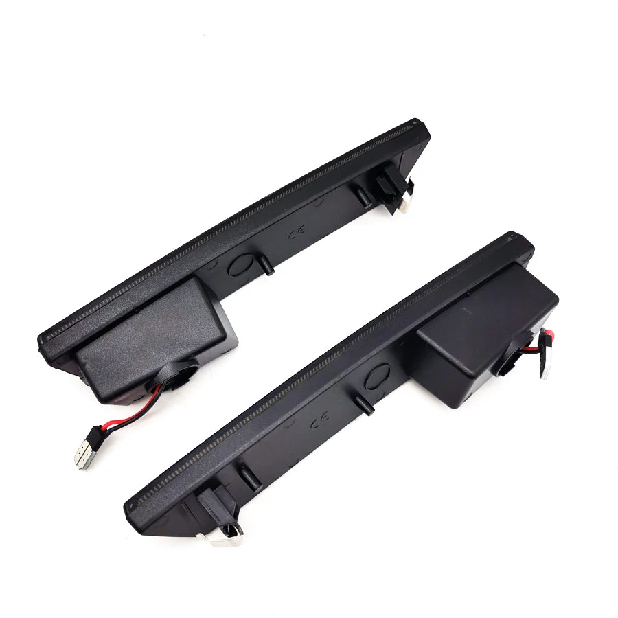1 Pair Red color Smoked shell Rear Side Marker LED Light 12V For Dodge Charger 2011-2014