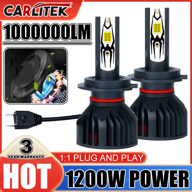H1 H4 H7 LED Headlight Canbus H8 H11 9005 HB3 9006 HB4 9012 Hir2 Led Bulb 5570 CSP Automob