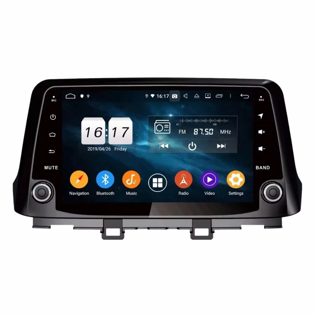 Android For Hyundai KONA 2017 2018 Car Radio GPS Navigation HD Screen Head Unit Player Mul