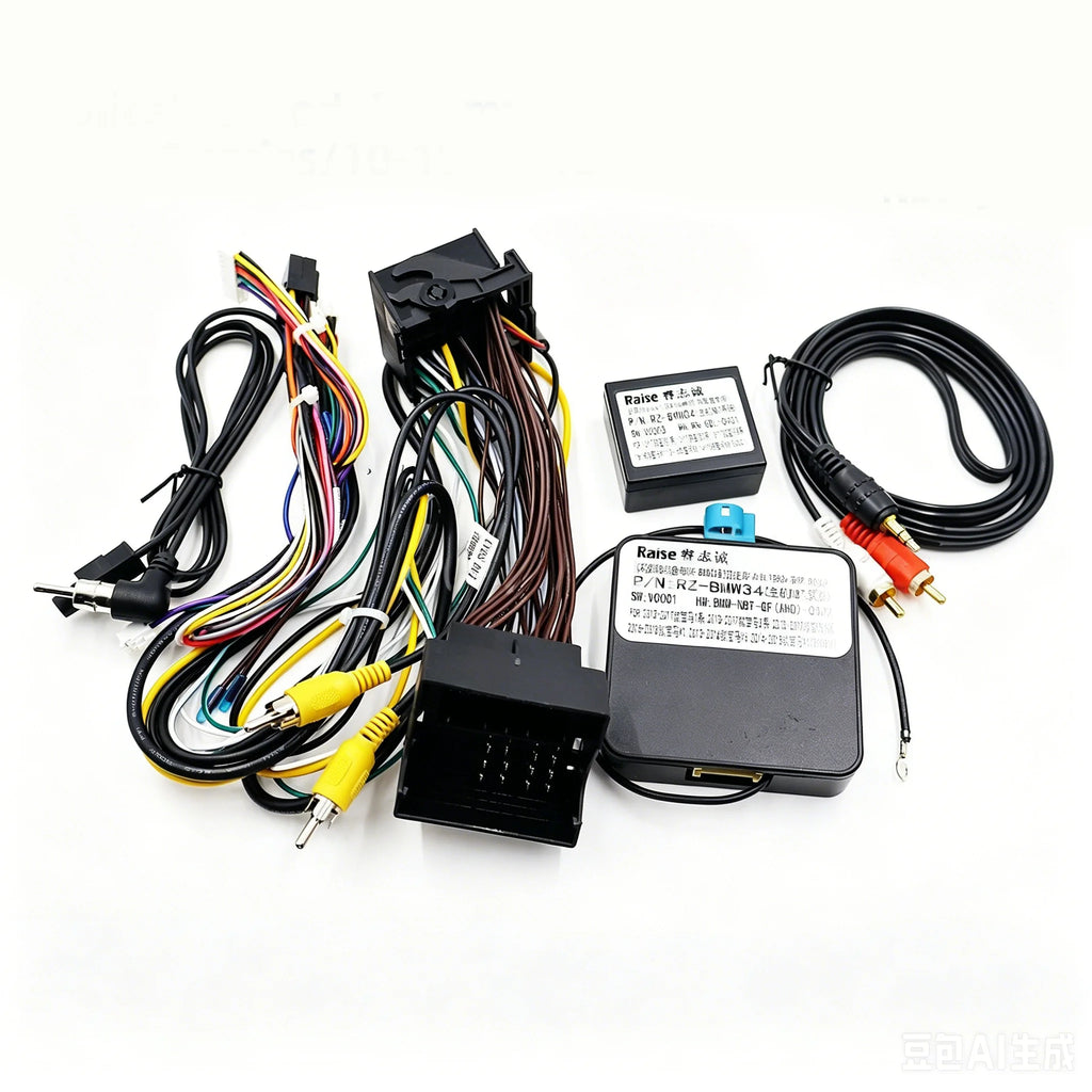 CANBUS Power Wiring Harness For BMW 5 Series F10 2011-2017 NBT System 9 Inch Android Stere