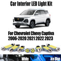LED Interior Light Kit for Chevrolet Chevy Captiva 2006-2020 - Canbus Dome Map Door Trunk Bulbs | AUTOKITSHOP