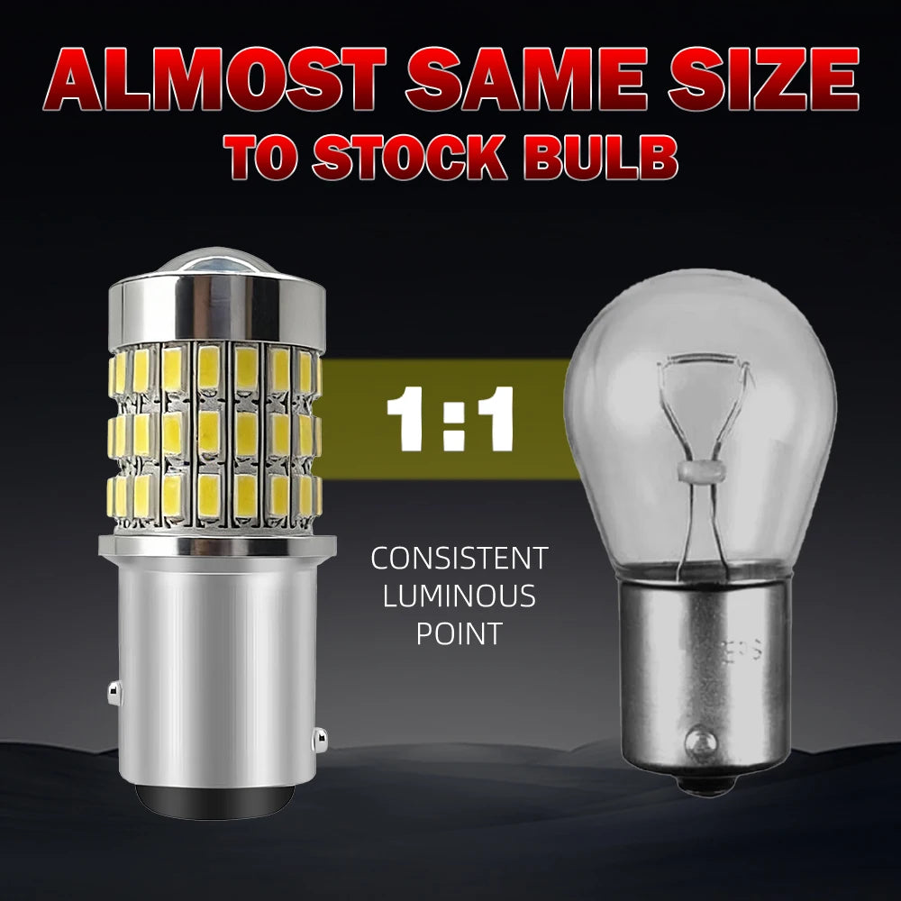 LED Interior Light Kit for Hyundai BAY15D P21 - Canbus Error-Free Interior Bulbs