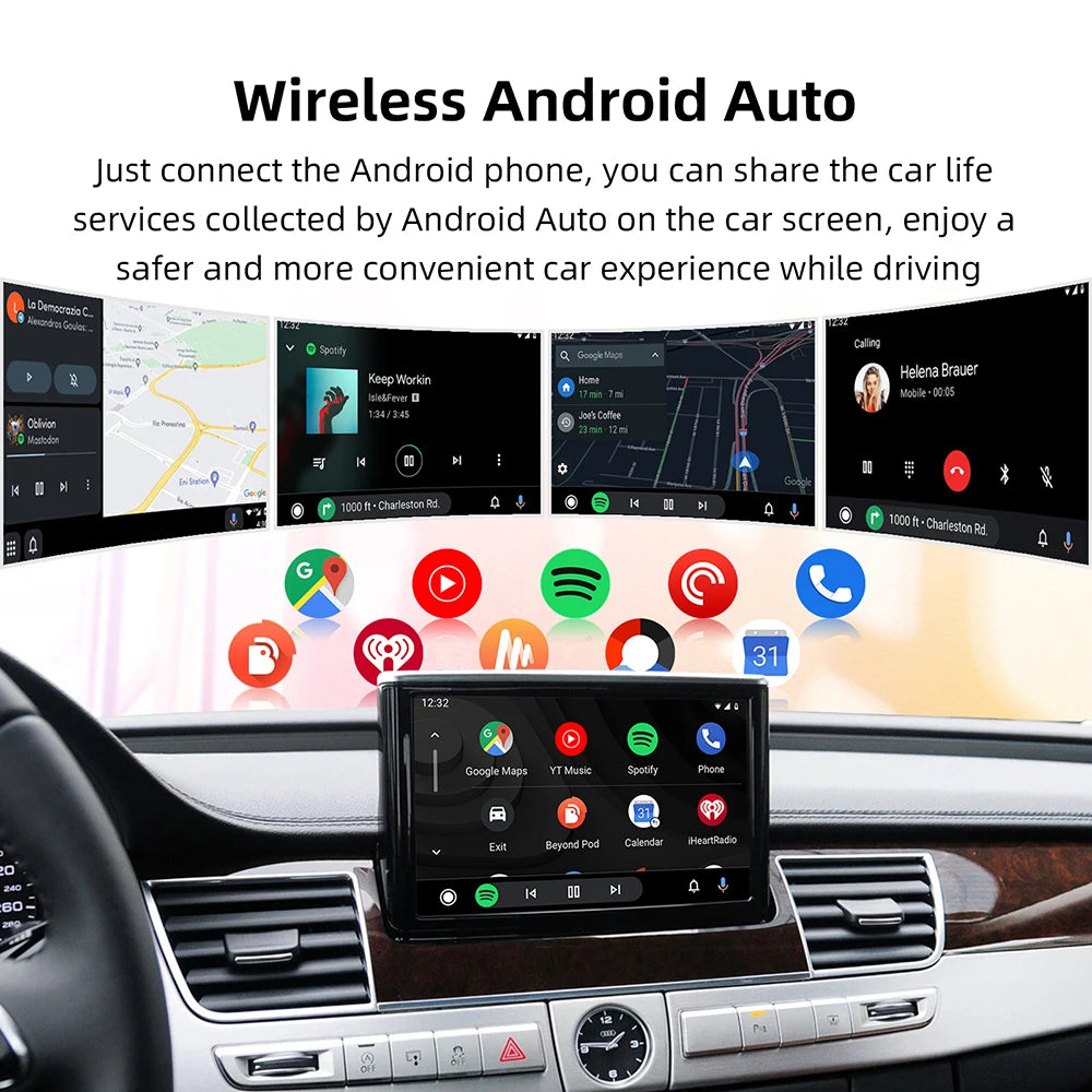 ANYFAR Wireless CarPlay Android Auto Interface for Audi A8 2012-2015 MMI 3G with AirPlay M | AUTOKITSHOP