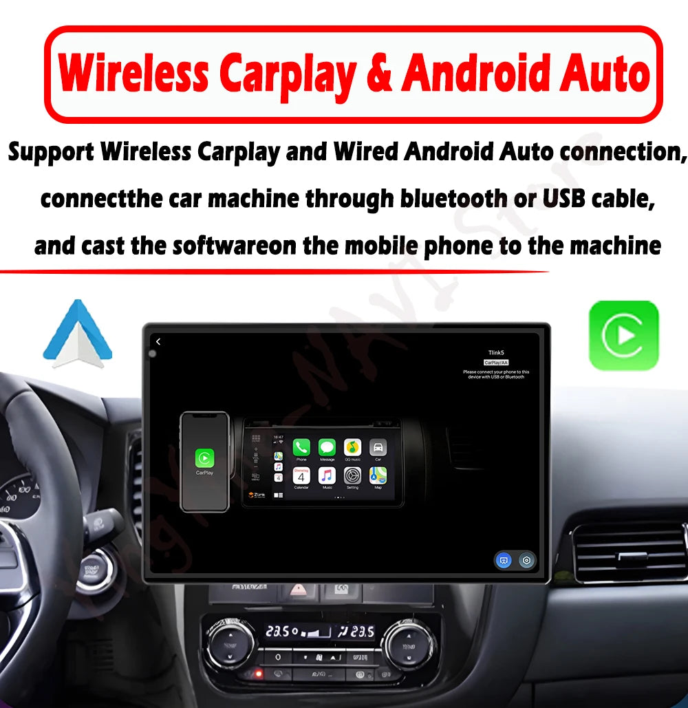 13.1 Inch Android 15 Car Radio For Lifan 620 2008-2013 Stereo Receiver GPS Navigation DSP
